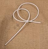 Plastic Coated Net/Voile Curtain Wire: 10ft