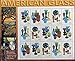 American Glass 15 x 33 Cent US Postage Stamps Scot #3325-28