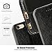 Jisoncase iPhone 6S Vintage Leather Stand Case Magnetic Flip Phone Cover for Apple iPhone 6/ 6S Black (JS-I6S-05M10)