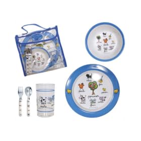 Baby & Cie Farm animals Lunch set