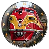 Southern Pacific Diesel Train Wall Clock