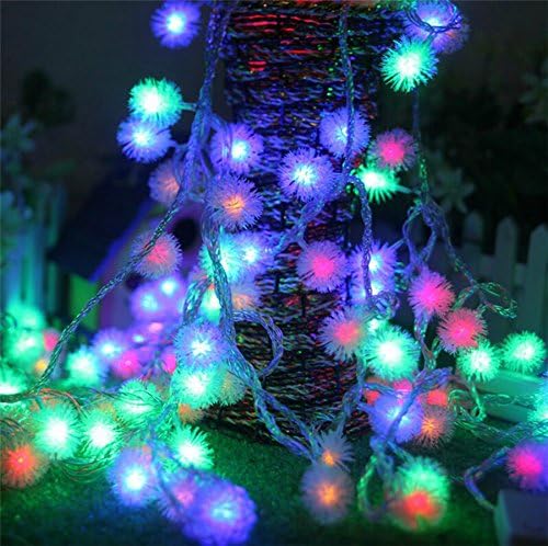 100 LED 10m luminaria Decoration Garland Snow ball String lights Christmas New year Holiday Party Wedding Lamp lighting (LGB)