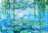 Nathan 87726 - Monet: Le ninfee, Puzzle da 1500 pezzi