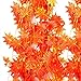 CrazyDeal 7.54ft Artificial Ivy Red Leaf Garland Plant Vine Fake Foliage Flower Home Decor Useful charming