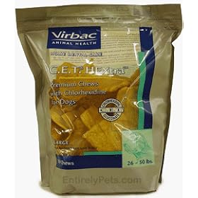CET Hextra Chews for dogs Large 30 pkg by CET HEXtra Chews