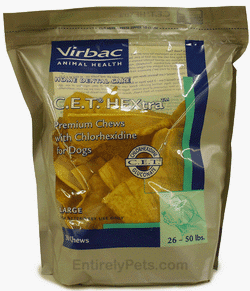Childrens Toyshop  Pet Supplies : CET HEXtra Premium Chews Large (30 chews)