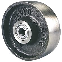 Revvo CI Series 4" Diameter X 1-3/4" Width Cast Iron Wheel, 700 lbs Capacity