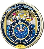 セイコークロック Disney (ディズニータイム) 掛け時計 ミッキー&フレンズ 電波時計 ツイン・パ FW542L