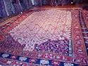 Hand Knotted Wool Antique Malayer Rug (13' 2" X 16'10")