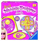 Ravensburger - 29723 - Loisir Cr�atif - Midi Mandala 2 en 1 Barbie