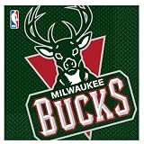 Milwaukee Bucks Paper Lunch Napkins (16 Pack)