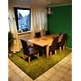 benuta Hochflor Shaggy Teppich Swirls Gr�n 200x290&hellip von benuta