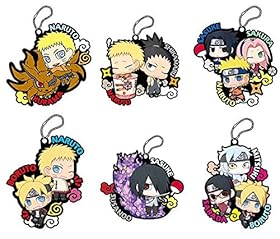 ラバーマスコット バディコレ BORUTO -NARUTO THE MOVIE- 成長したオレたちだってばよ編 6個入りBOX