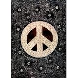 Batik Peace Sign Tapestry 90X110