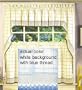 Adirondack Kitchen Curtain - 24'' tier pair - Blue