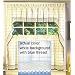 Adirondack Kitchen Curtain - Valance - Blue