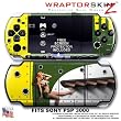 WWII Bomber War Plane WraptorSkinz Skin and Screen Protector Kit fits Sony PSP 3000