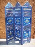 Moroccan Red Wood Room Divider By Treasure of Morocco Free Shipping