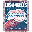 Los Angeles Clippers NBA Triple Woven Jacquard Throw (019 Series) (48x60")"