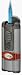Colibri QTR951003 Pearl Gun Metal / Dark Gun Metal Finish Lighter. Oscar, the worlds only SST Quantum cigar lighter with two-spring retractable punch cutters. This two-cutter system is versatile and functional. Great for a 50 ring Churchill or a 42 ring Corona.