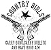 Country Girls Carry Guns, Carry Bullets and have Good A Ladies Tee