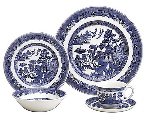 Johnson Brothers Blue Willow 20 Piece Set