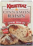Krusteaz Cinnamon Raisin Supreme Bread Mix, 1 lb 5 oz,  (Pack of 4)