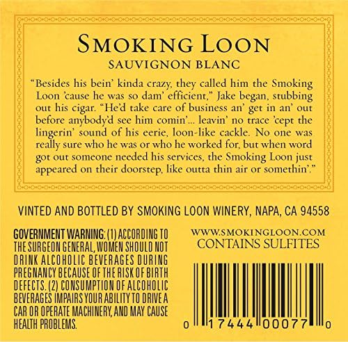 2013 Smoking Loon Sauvignon Blanc 750 mL Wine