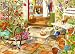 1000 Piece Jigsaw Puzzle. Home And Garden With Animals