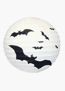 14in Halloween Bats Lantern (B536)