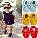 Sunward Prewalker Infant Sweet Bow Tassels Anti-skid Soft Leather Shoes Trainer (S(Suggest 0~6 month), Black)