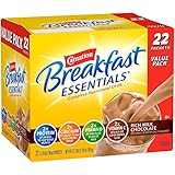 Carnation Breakfast Essentials Complete Nutrition Drink Powder, Rich Milk Chocolate, 22 Count