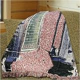 Nebraska Cornhuskers Stadium Throw Blanket