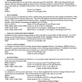 Brine Shrimp Flake - 6.82 oz. by SAN FRANCISCO BAY BRAND INC.