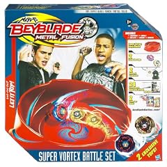 Beyblade 19980 - Metal Fusion Super Vortex Battle Set