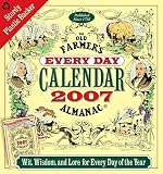 Buy : The Old Farmers Almanac 2007 Every Day Calendar