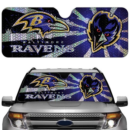 Baltimore Ravens Auto Sun Shade