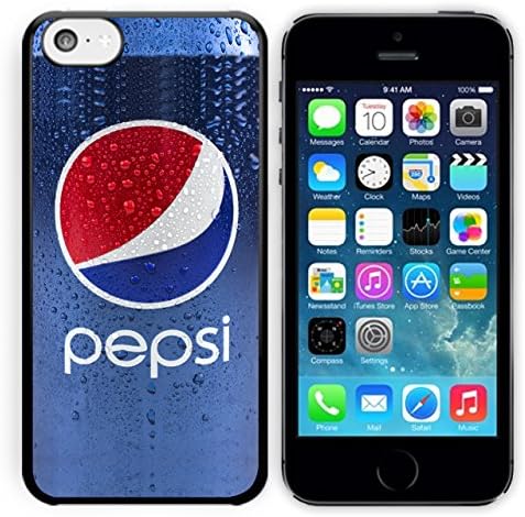 Pepsi Can Original Black Plastic For iPhone 5C Case