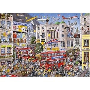 Puzzle 1000 pieces Londres avec Picadilly Puzzle 1000 pieces avec Picadilly de Londres