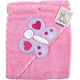 Luvable Friends Super-soft Hooded Bath Wrap