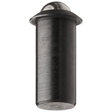 Jergens 10833 Steel Press Fit Plunger, Low Carbon Steel, 0.250 Thread