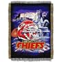 NFL Kansas City Chiefs 48-Inch-by-60-Inch Acrylic Tapestry Throw