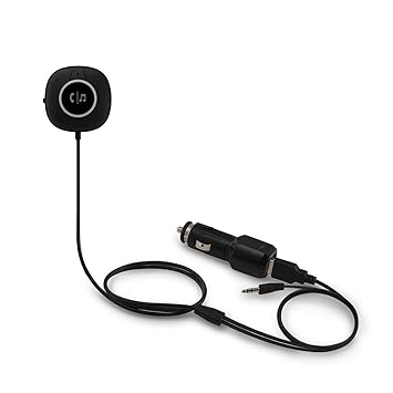 【クリックで詳細表示】TaoTronics Bluetooth 4.0 レシーバー ハンズフリーカーキット 通話キット マイクを搭載 【1年間安心保証】付き TT-BR03： 家電・カメラ