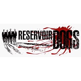 Reservoir Dogs - Logo with Silouettes - Large Jumbo Vinyl Sticker / Decal