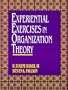 Experiential Exercises in Organization Theory
