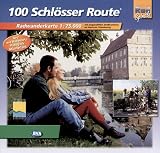 100 Schl�sser Route. Radwanderkarte 1 : 75 000