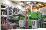Box Canvas Print of The biogas boilers at Daveyhulme wastewater treatment plant in Manchester, UK.... from Specialist Stock