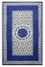 Blue Flower ~ Indian Tapestry ~ 60 x 90 in.