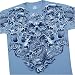 Koi Dreams T-Shirt by Liquid Blue 100% Cotton Short Sleeve Shirt