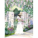 12 Inches X 16 Inches African American Unframed Lithograph Art Print By Consuelo Gamboa - My Garden Gate